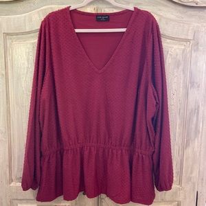 Lane Bryant Gathers Waist Top